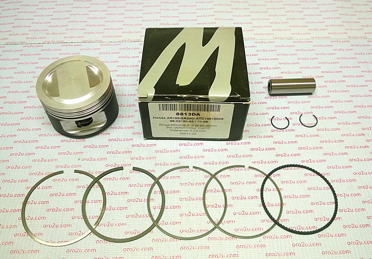 PISTON KIT XR200 ATC200 80-02, WOSSNER 8813D150 67.00