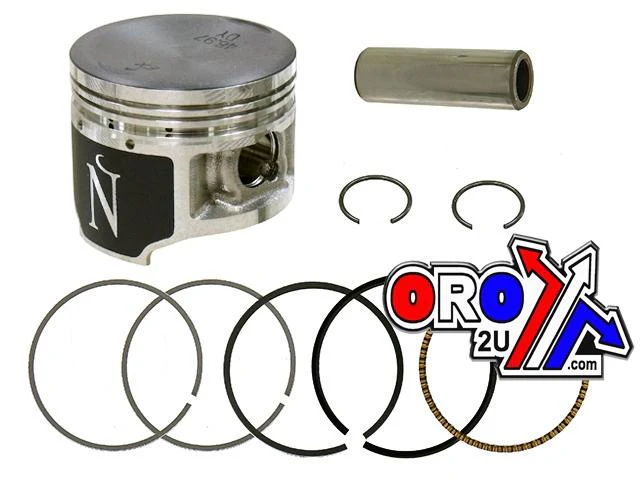 PISTON KIT YFA1 BREEZE 125 ATV, GRIZZY 125, NAMURA NA-40019, 49.00mm