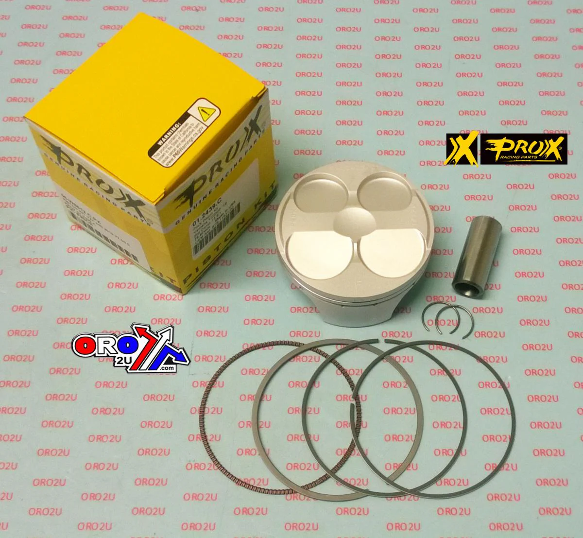 PISTON KIT YZ 250F 2019-25 77.00 B, PROX 01.2439.B - Image 2