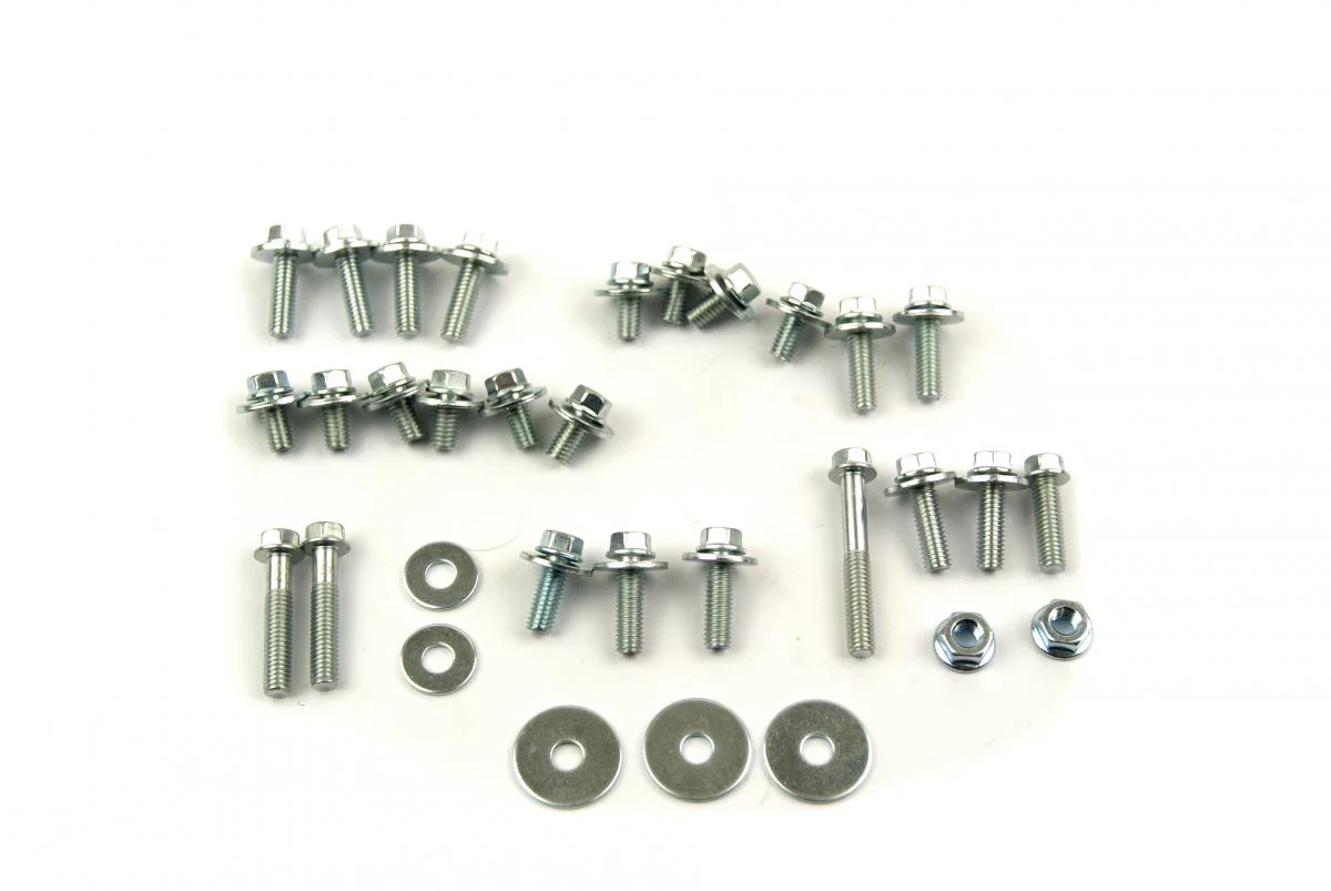 PLASTIC BOLT KIT KX 125/250 98-02, BOLT HARDWARE KAW-9802105 - Image 2