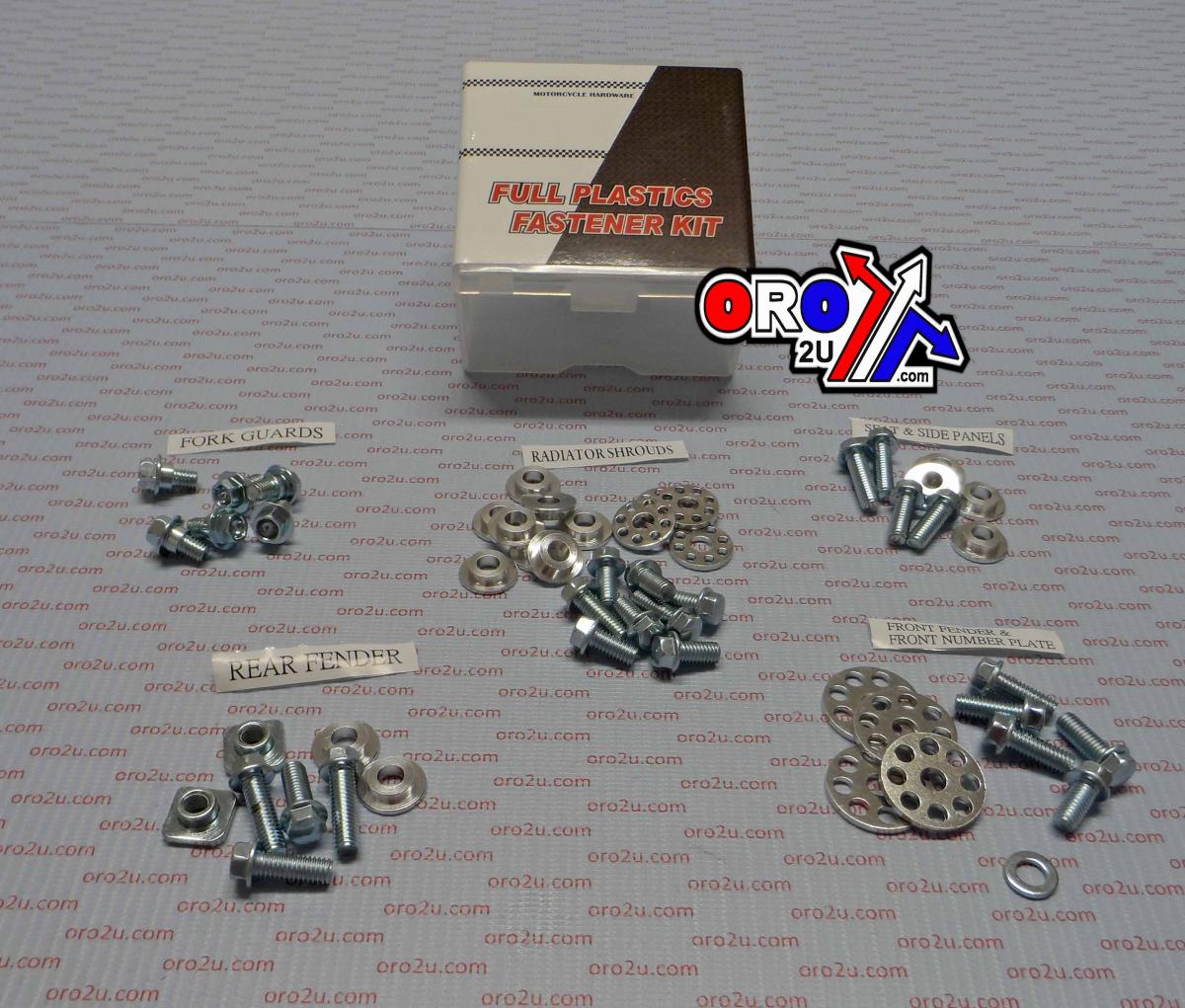 PLASTIC BOLT KIT SUZUKI STYLE, FULL PLASTIC FASTENER KIT - Image 2