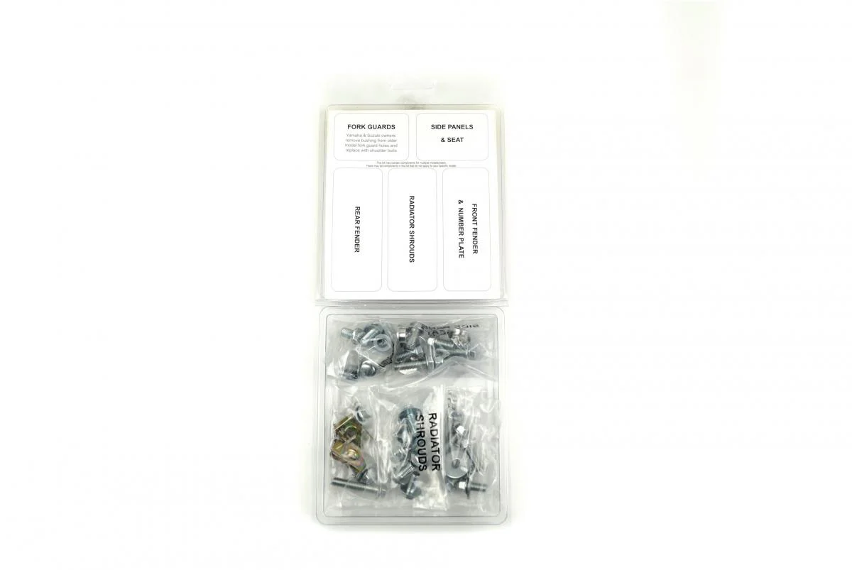 PLASTIC BOLT KIT YZ 125/250 93-95, BOLT HARDWARE YAM-9395103 - Image 2