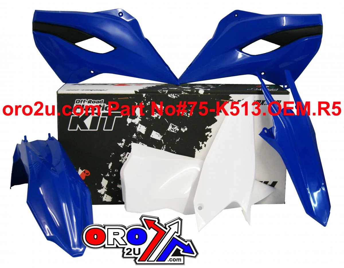 PLASTIC KIT/4 13-14 HUSABERG, RTECH R-KITHBG-OEM-400, OEM 2014 - Image 2