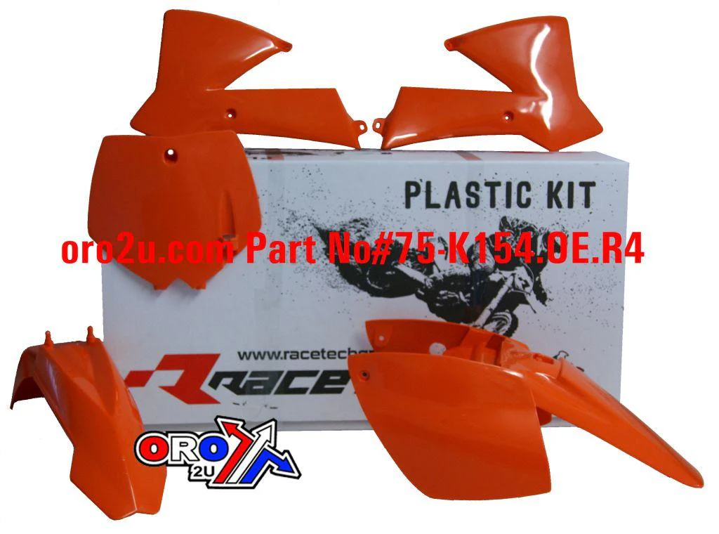PLASTIC KIT/4 KTM65 02-08, RTECH R-KITKTM-AR0-506 - Image 2
