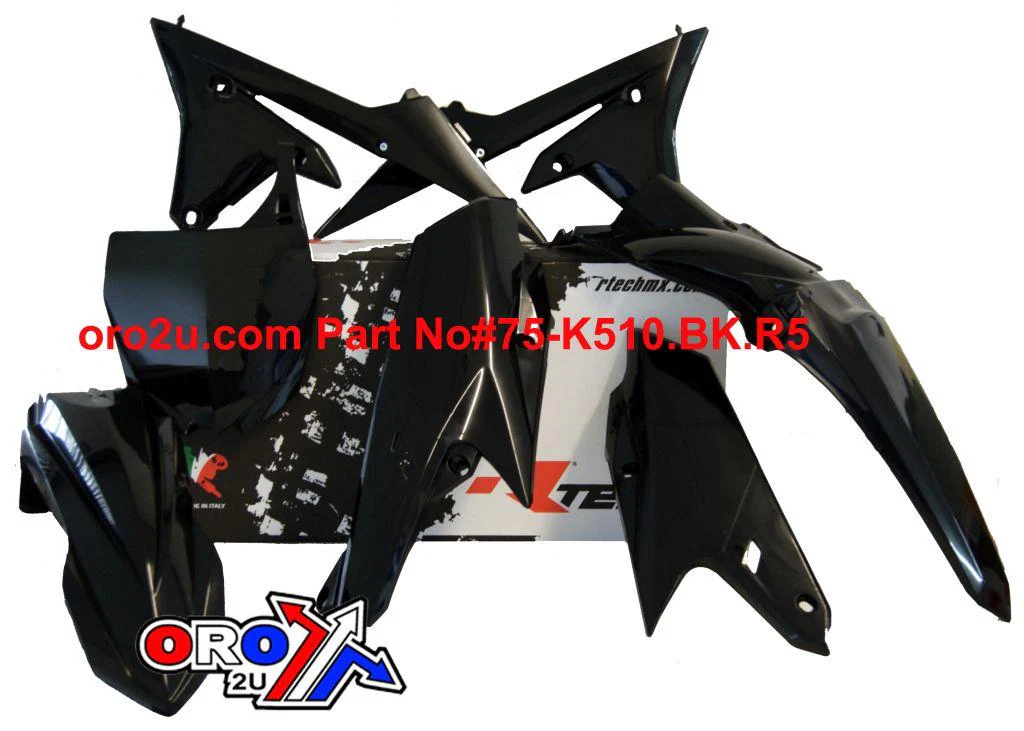 PLASTIC KIT/5 14-18 YZF, YZ-FX250 15-18 YZ-FX450 16-18, RTECH R-KITYZF-NR0-514 - Image 2