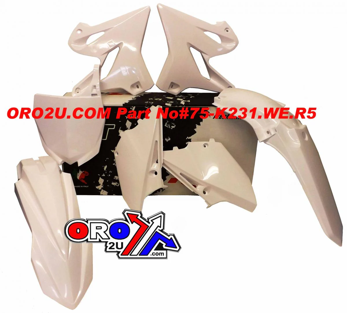 PLASTIC KIT/5 15-21 YZ125/250, WR-YZX 250 2016-2021, RTECH R-KITYZ0-BN0-515 - Image 2