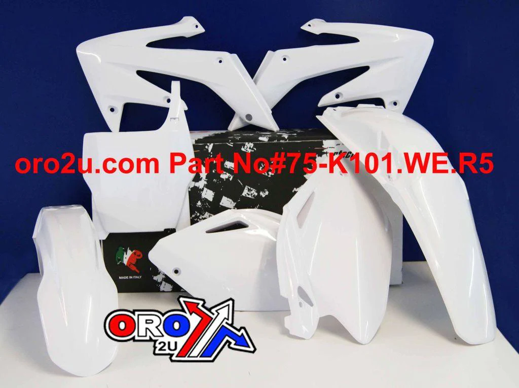 PLASTIC KIT/5 CRF250 04-05, RTECH R-KITCRF-BN0-507 - Image 2