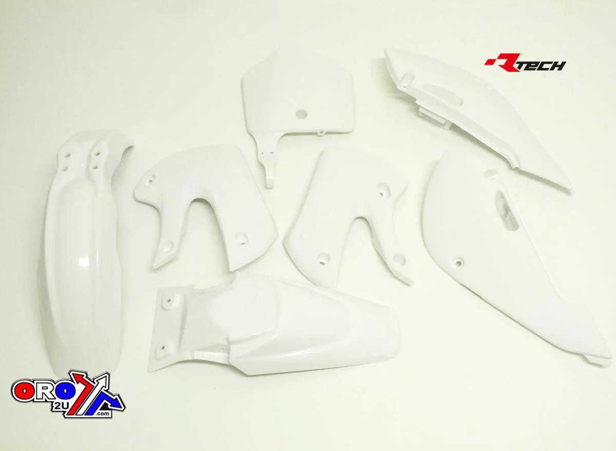 PLASTIC KIT/5 KX65 01-25 WHITE, RTECH R-KITKX0-BN0-508 - Image 2