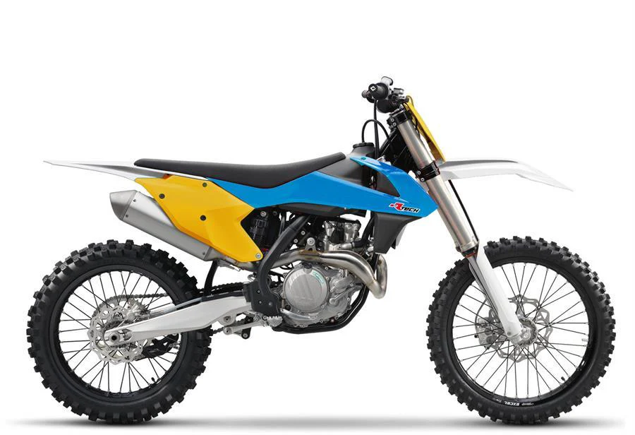 PLASTIC KIT/6 16-18 SX/SX-F 70s LTD EDITION, LIGHT BLUE/YELLOW/WHITE KIT, R-KITKTM-CL0-516 - Image 2