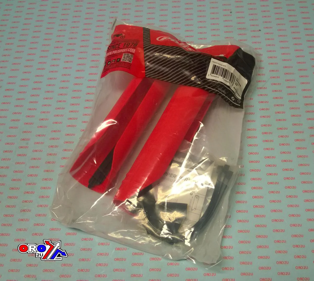 POLISPORT UPPER FORK PROTECTOR, 8463500005, RED, P8463500005 - Image 2