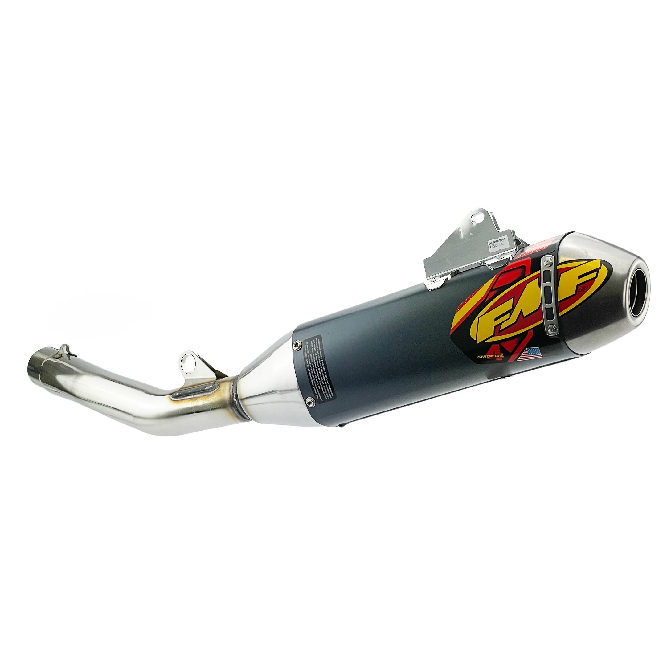 Powercore 4 Hex Exhaust Silencer 18-26 Yamaha WR YZ 450 F FX - FMF 044441 - Image 2
