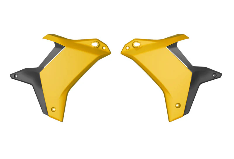 RADIATOR SCOOP YAMAHA TENER 700 2025 R-TECH R-CVT7GYNR025 YELLOW
