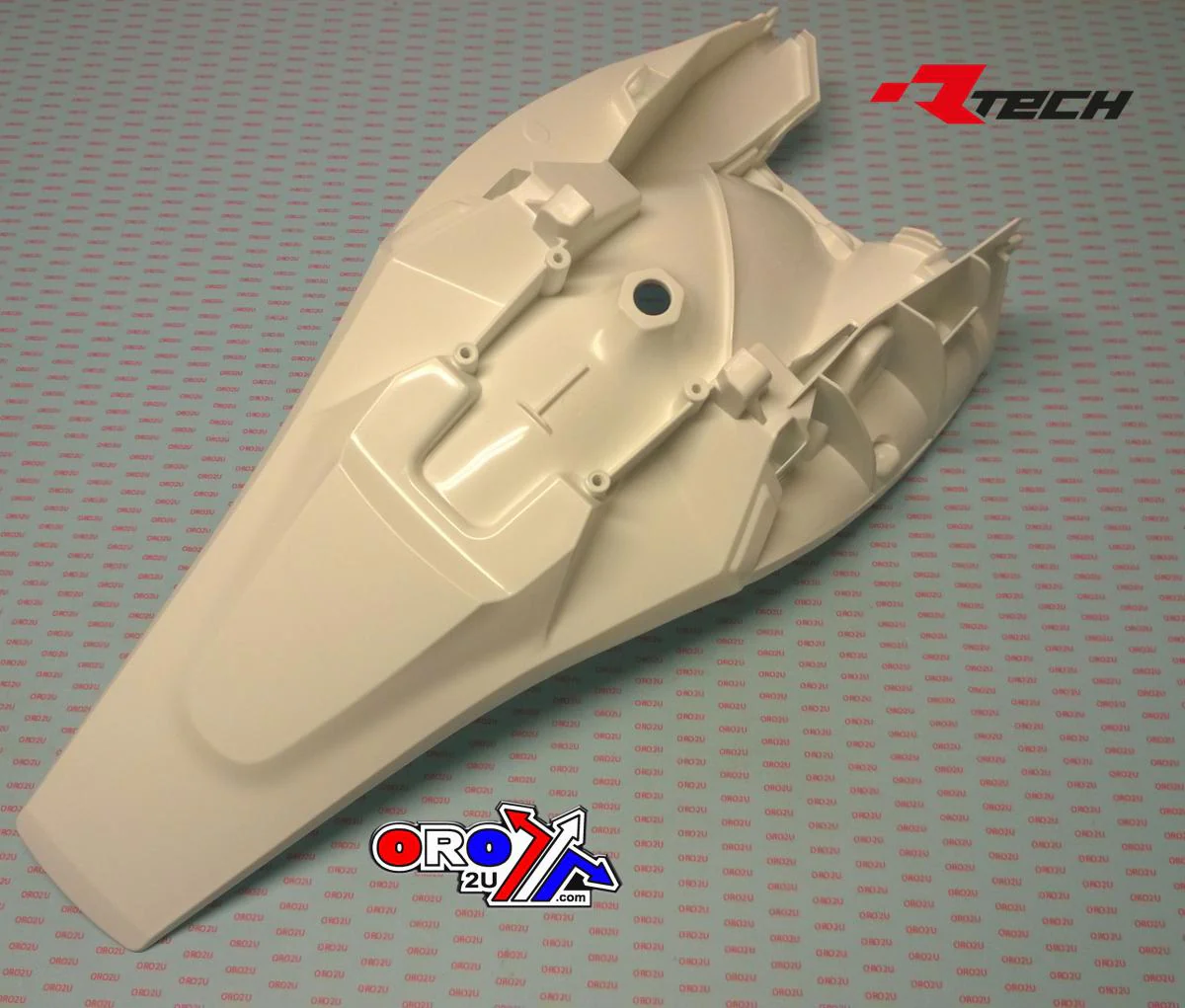 REAR FENDER 18-23 HUSKY TC85, WHITE, RTECH R-PPHSQBN0185 - Image 2