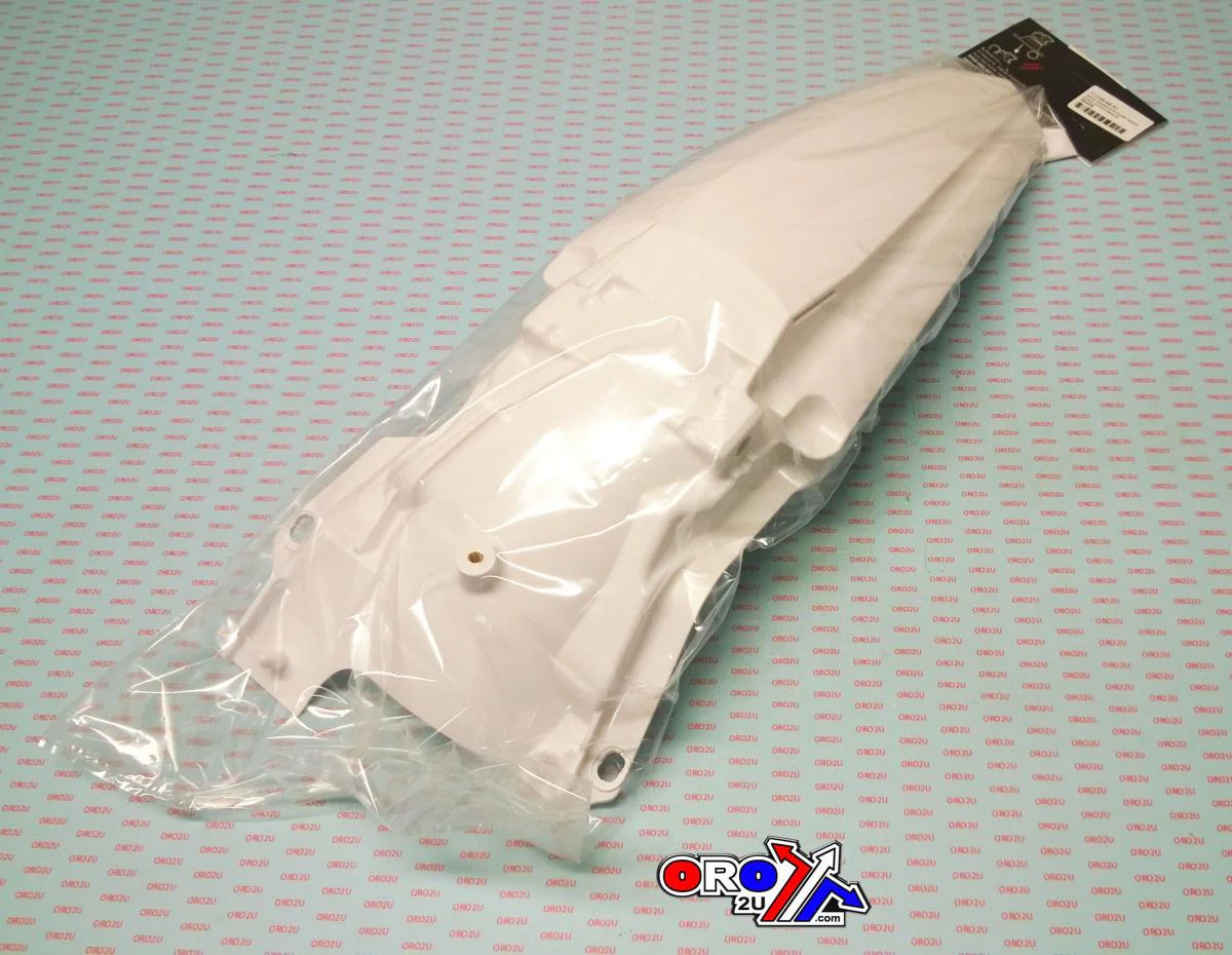 REAR FENDER 2019-23 KX450 WHITE, RTECH R-PPKXFBN0019 - Image 3