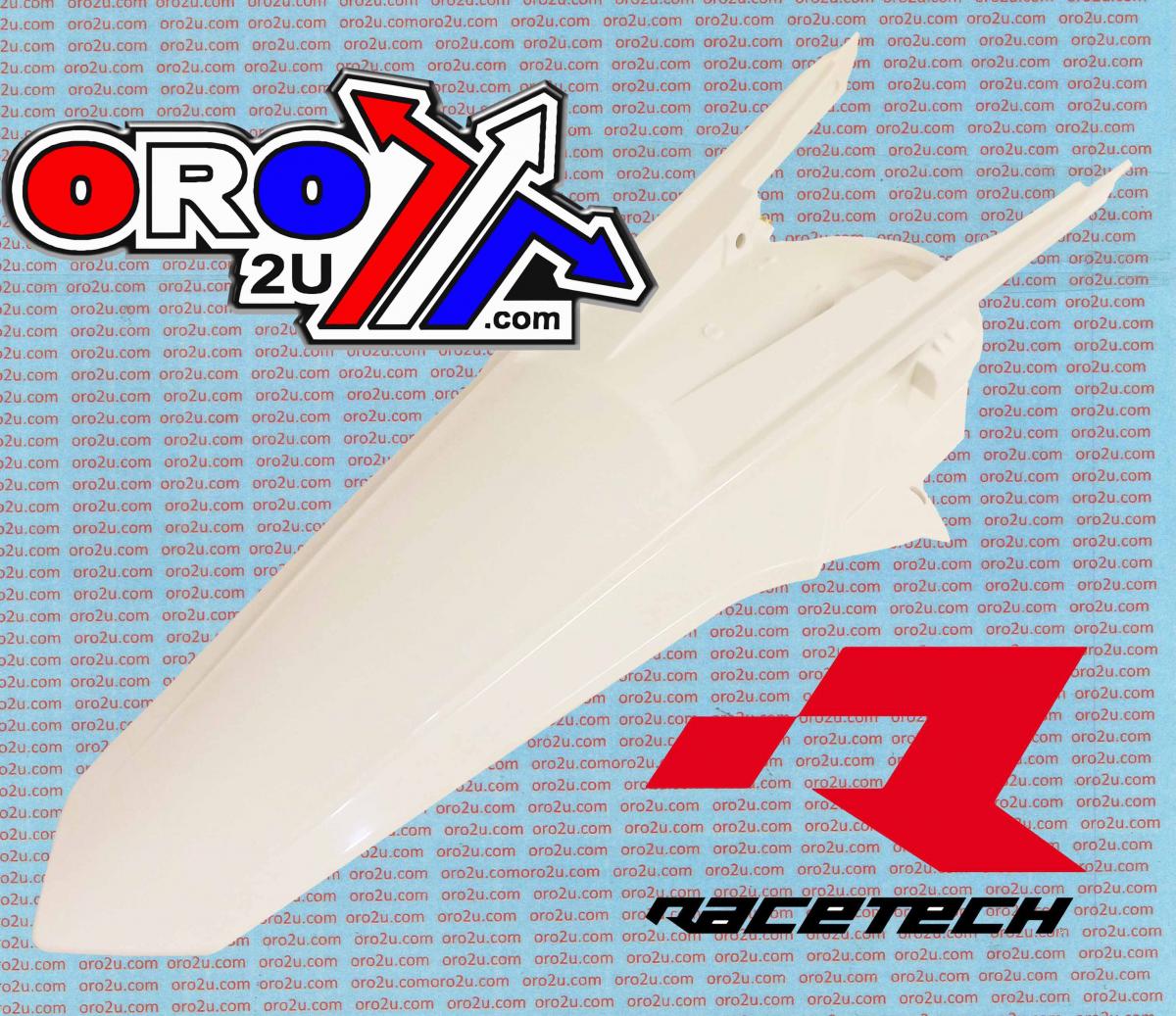 REAR FENDER WHITE 16-18 SX/SXF, RTECH R-PPKTMBN0016 - Image 2