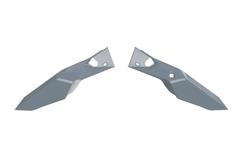 REAR NUMBER PLATE SIDE PANELS KOVE 800 2025 R-TECH R-FIKOVGR0025 GREY