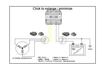 REGULATOR 12v / 50A 5 WIRE UNIVERAL, DZE 02449-04 REG 2449 MOSFET TREE PHASE - Image 2