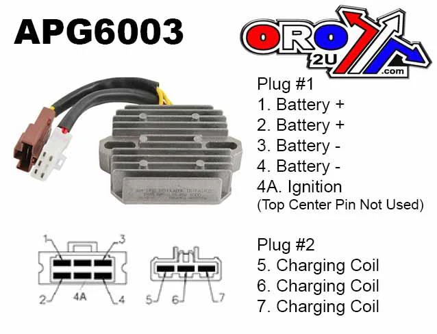 REGULATOR 12v APRILIA RSV1000, APG6003, P8127144 SH579GA - Image 2