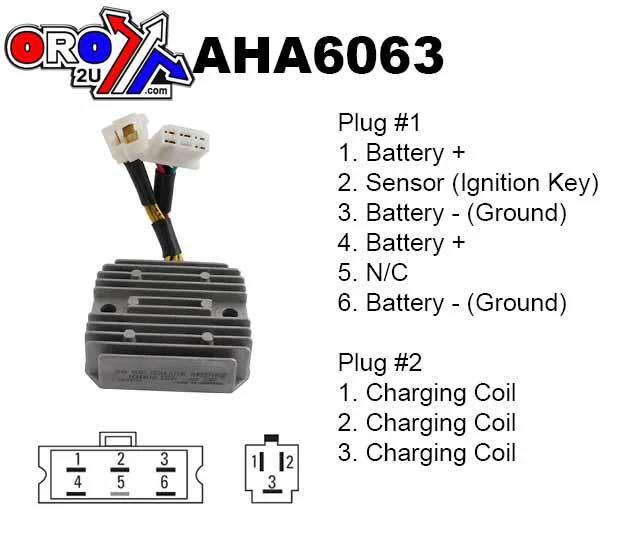 REGULATOR Honda NX650, ARROWHEAD AHA6063 - Image 6
