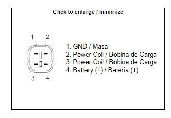 REGULATOR VOLTAGE 12V / 12A YFM50/80, AYA6017, 5TH-81960-01-00, DZE REG 2401 - Image 7