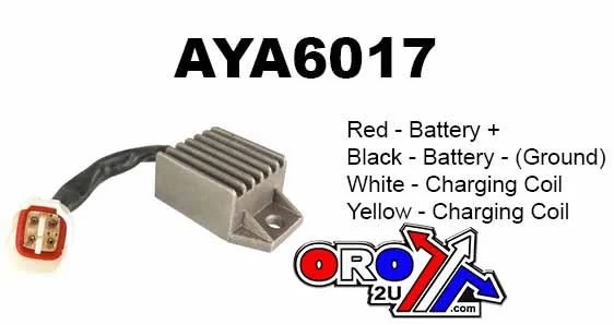 REGULATOR VOLTAGE 12V / 12A YFM50/80, AYA6017, 5TH-81960-01-00, DZE REG 2401 - Image 8