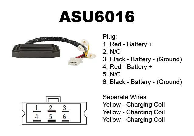 REGULATOR VS700/750/800GL, 32800-38A00, SUZUKI ASU6016 - Image 10