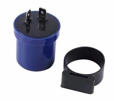 RELAY 12V 2 PIN LED BEEPER FLASHER TURN SIGNAL - BLUE - Image 2