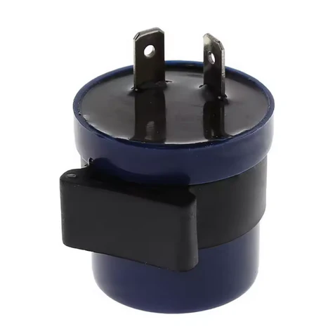 RELAY 12V 2 PIN LED BEEPER FLASHER TURN SIGNAL - BLUE - Image 3