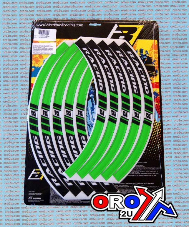 RIM STICKERS GREEN RACING, 5081/30 BLACKBIRD - Image 3