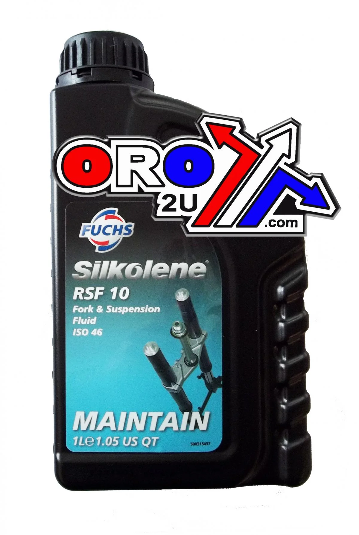 RSF FORK OIL 1LT, 10wt, SILKOLENE 602011848, BOX = 10 - Image 2