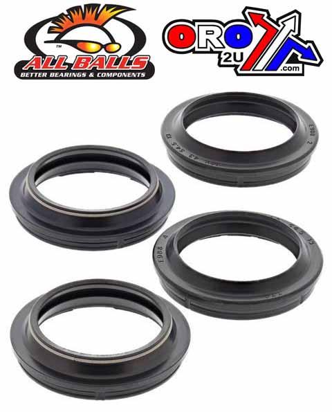 SEAL WIPER SET ALLBALLS, ALLBALLS 57-155 FORK SEAL KIT - Image 2
