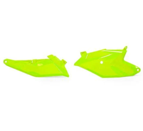 SIDE PANELS 18-24 KTM 85 SX, NEON YELLOW, RTECH R-FIKTMGF0185, GASGAS MC 85 2021-2024