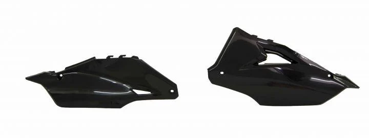 SIDE PANELS 2019-23 KX450 BLACK, RTECH R-FIKXFNR0019