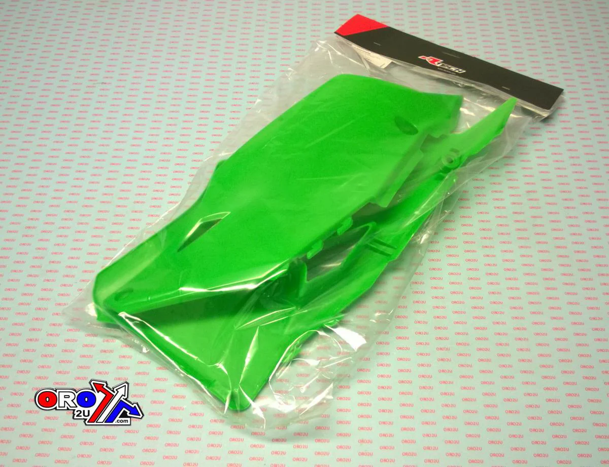 SIDE PANELS 2019-23 KX450 NEON GREEN, RTECH R-FIKXFVF0019 - Image 3