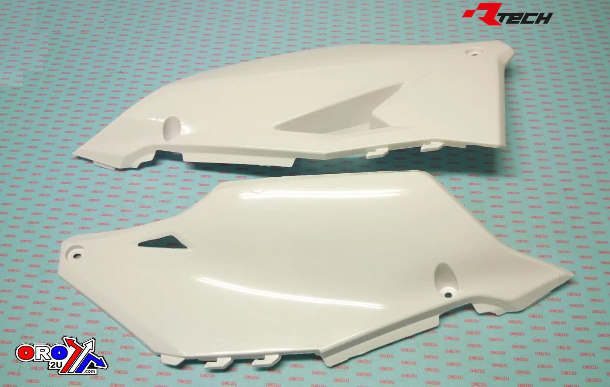 SIDE PANELS 2019-23 KX450 WHITE, RTECH R-FIKXFBN0019 - Image 2