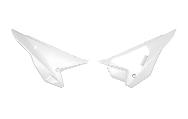 SIDE PANELS HONDA CRF 250 450 2025 R-TECH WHITE REVOLUTION R-FICRFBN0026