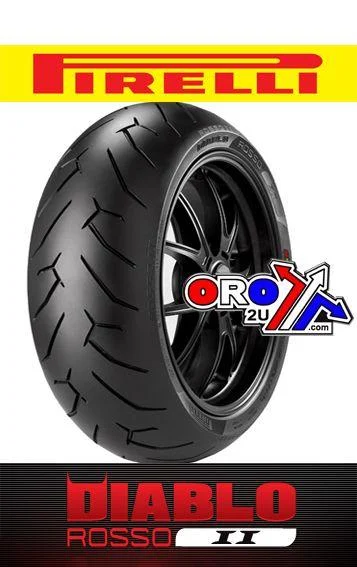 SPECIAL ORDER ONLY, 160/60 R17 69H TL ROSSO II, 706 PIRELLI 2210600 REAR TYRE ROAD, MC, DIABLO SUPERSPORT - Image 2