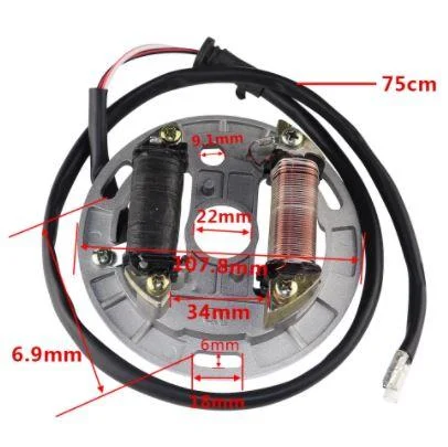 STATOR COIL PLATE 1987-2006 SUZUKI LT80 2003-2006 KAWASAKI KXF80 21003-S005 - Image 3