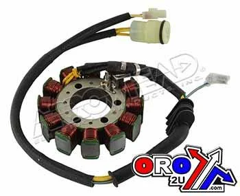 STATOR HONDA TRX300 88-00, AHA4045 31120-HC4-004 31120-HC4-014. 31120-HC4-003 31120-HC4-750, 340-58030 - Image 2