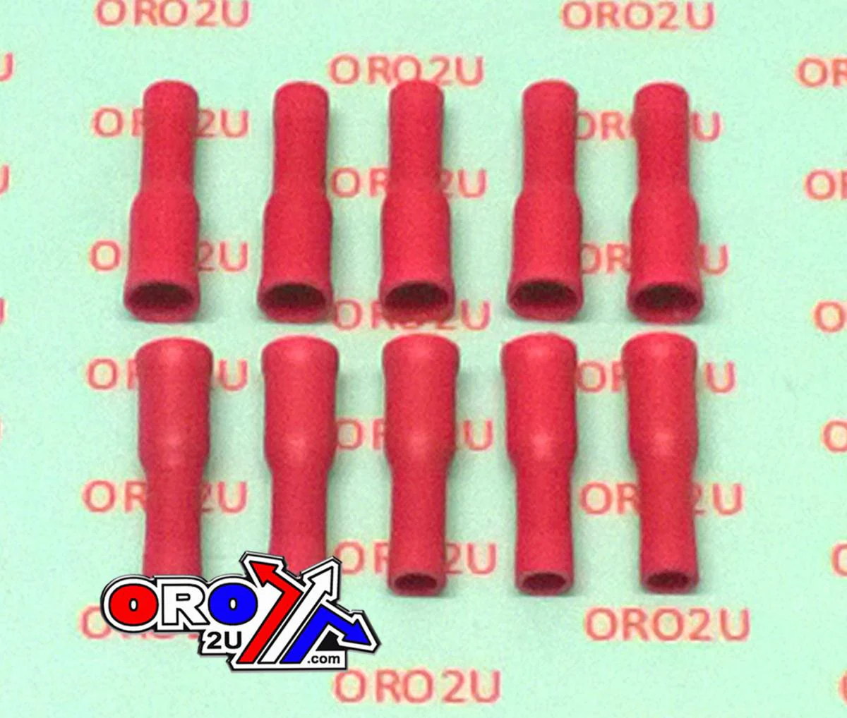 TERMINAL RED FEMALE BULLET, PACK / 10 - Image 2