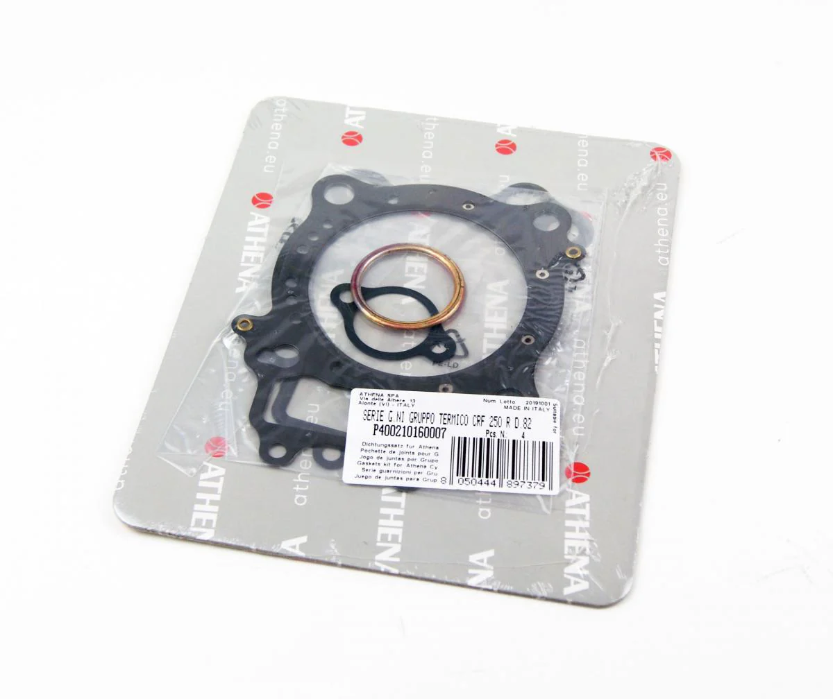 TOP END GASKET SET +4.00mm BIG BORE 82.00mm HONDA 2004 - 2015 CRF 250 ATHENA P400210160007 - Image 2