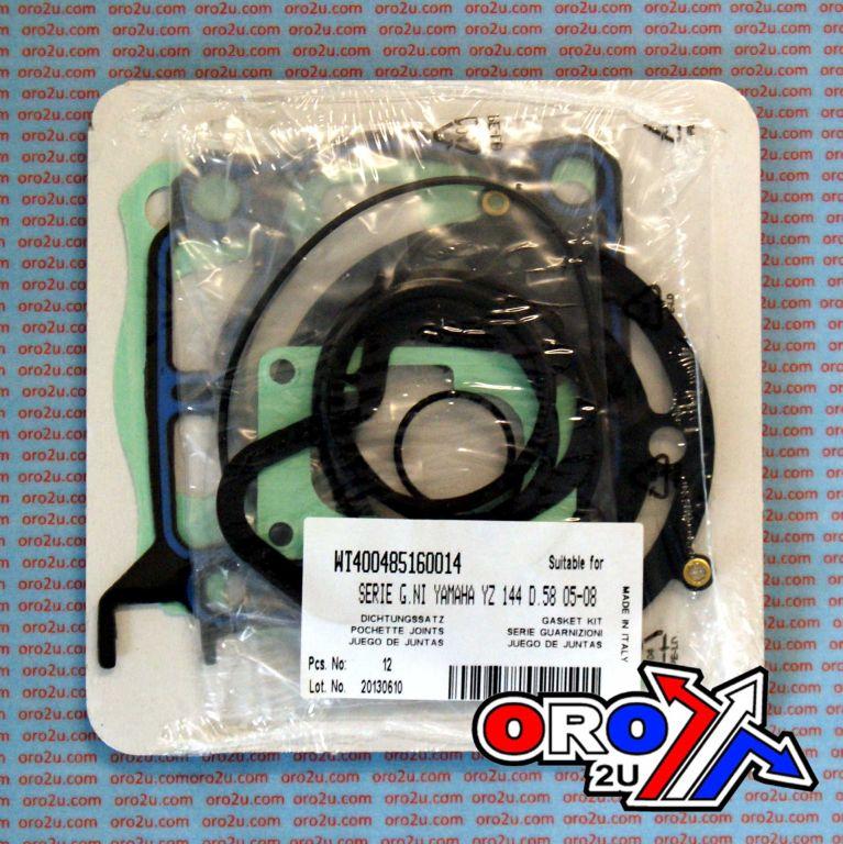 TOP END GASKET SET 58MM YAMAHA YZ 125 05-21, ATHENA P400485160014 FOR 144CC BIG BORE KIT - Image 2
