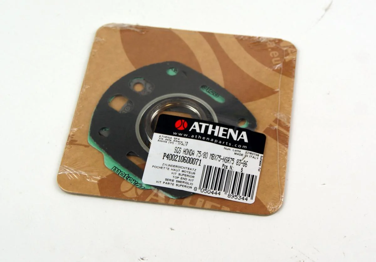 TOP END GASKET SET CRM/MBX/MCX/MTX 75/80 83-87, ATHENA P400210600071 HONDA NSR - Image 3