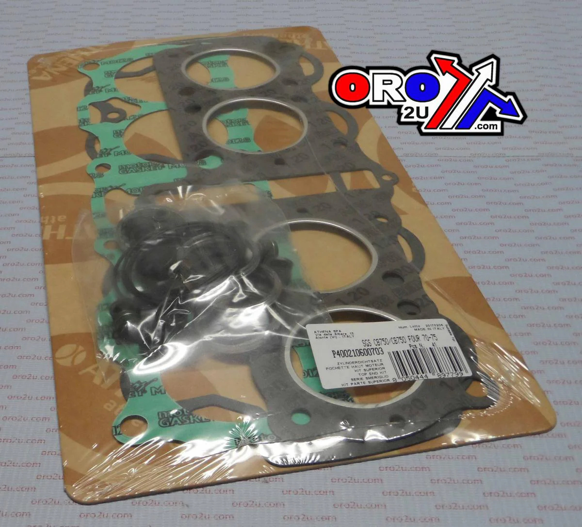 TOP END GASKET SET HONDA CB FOUR 750 70-75, ATHENA P400210600703 - Image 2