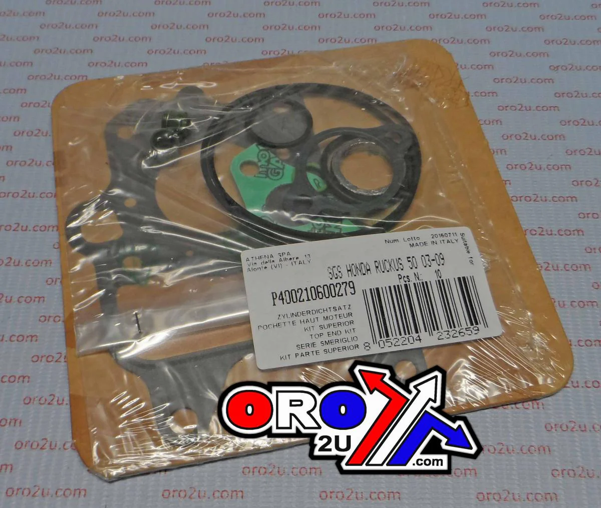 TOP END GASKET SET HONDA CHF/NPS 50 02-12, ATHENA P400210600279 RUCKUS METROPOLITAN - Image 2