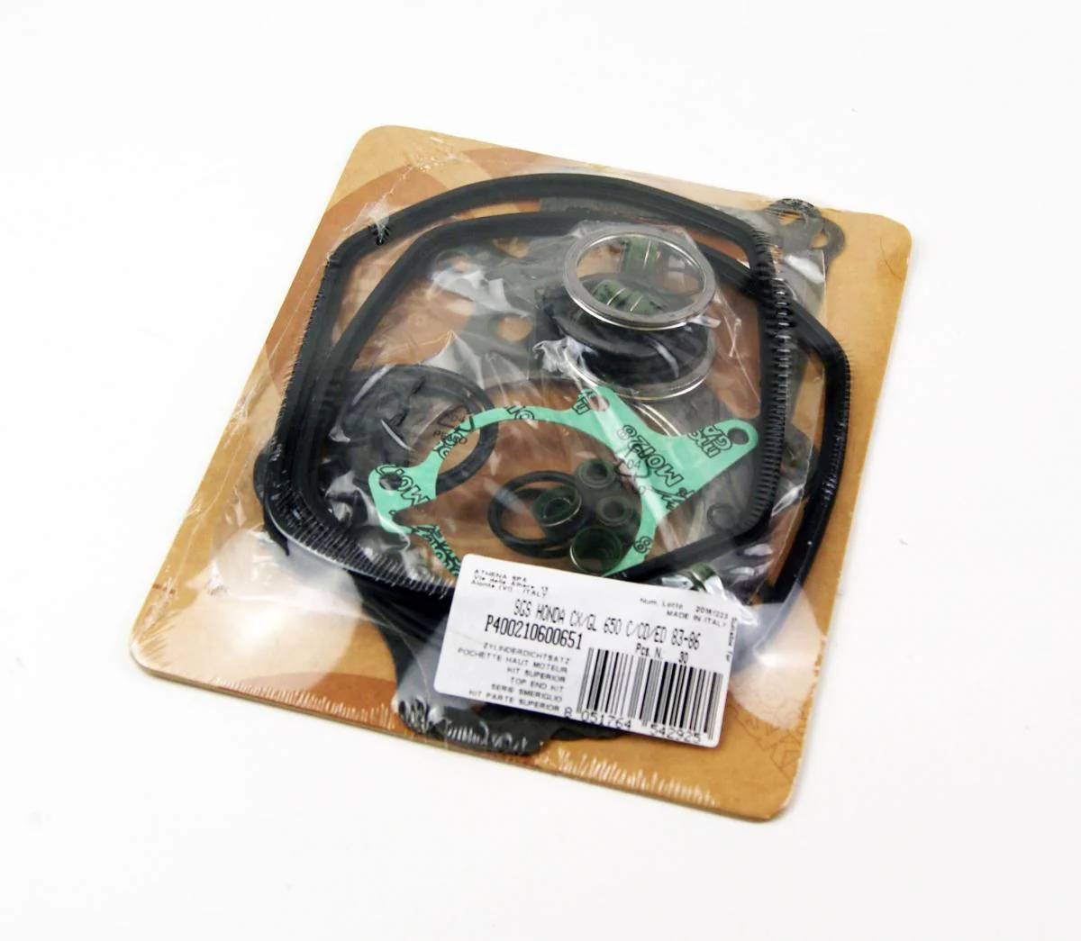 TOP END GASKET SET HONDA CX 650 83-86, ATHENA P400210600651 - Image 3