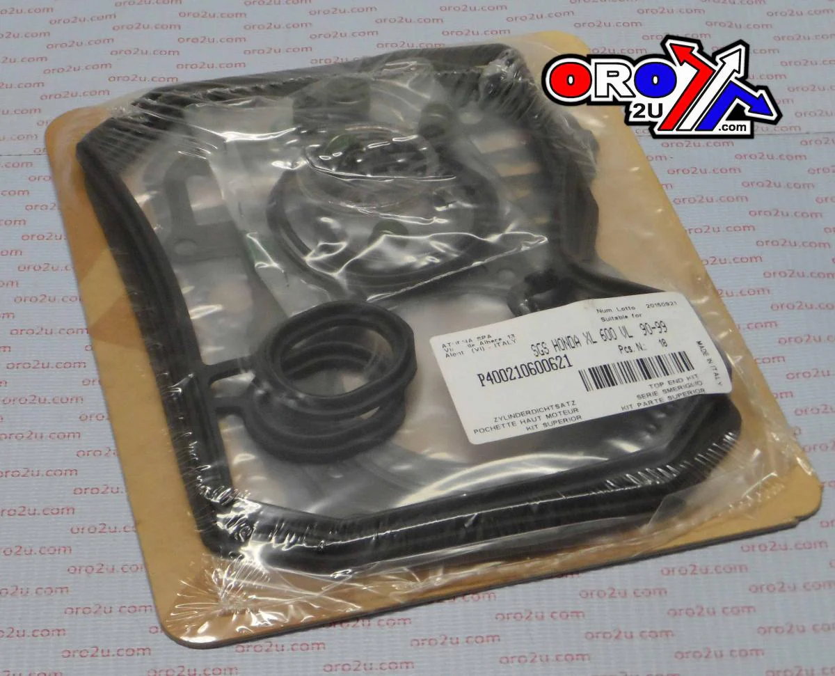 TOP END GASKET SET HONDA XL 600V 90-99, ATHENA P400210600621 TRANSALP - Image 2