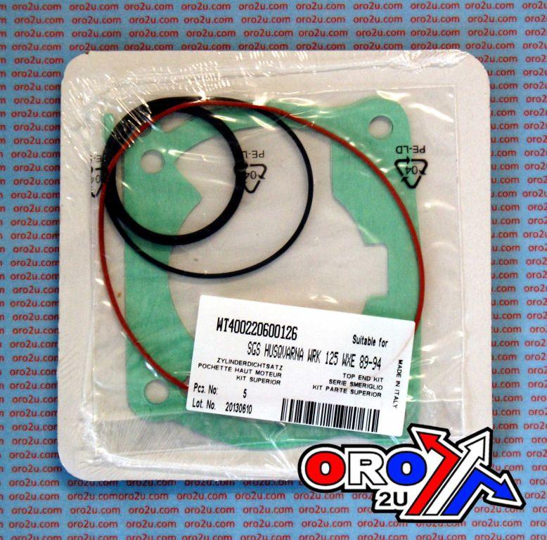 TOP END GASKET SET HUS CR/WR/WRK/WXE 125 89-94, ATHENA P400220600126 HUSQVARNA - Image 2