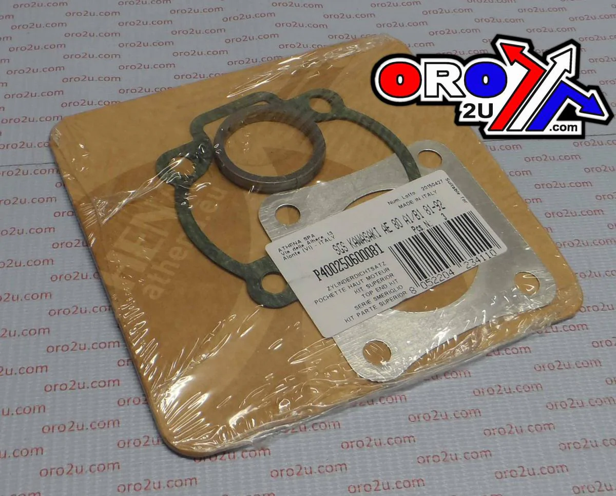 TOP END GASKET SET KAWASAKI AE/AR/KD 80 81-90, ATHENA P400250600081 - Image 2