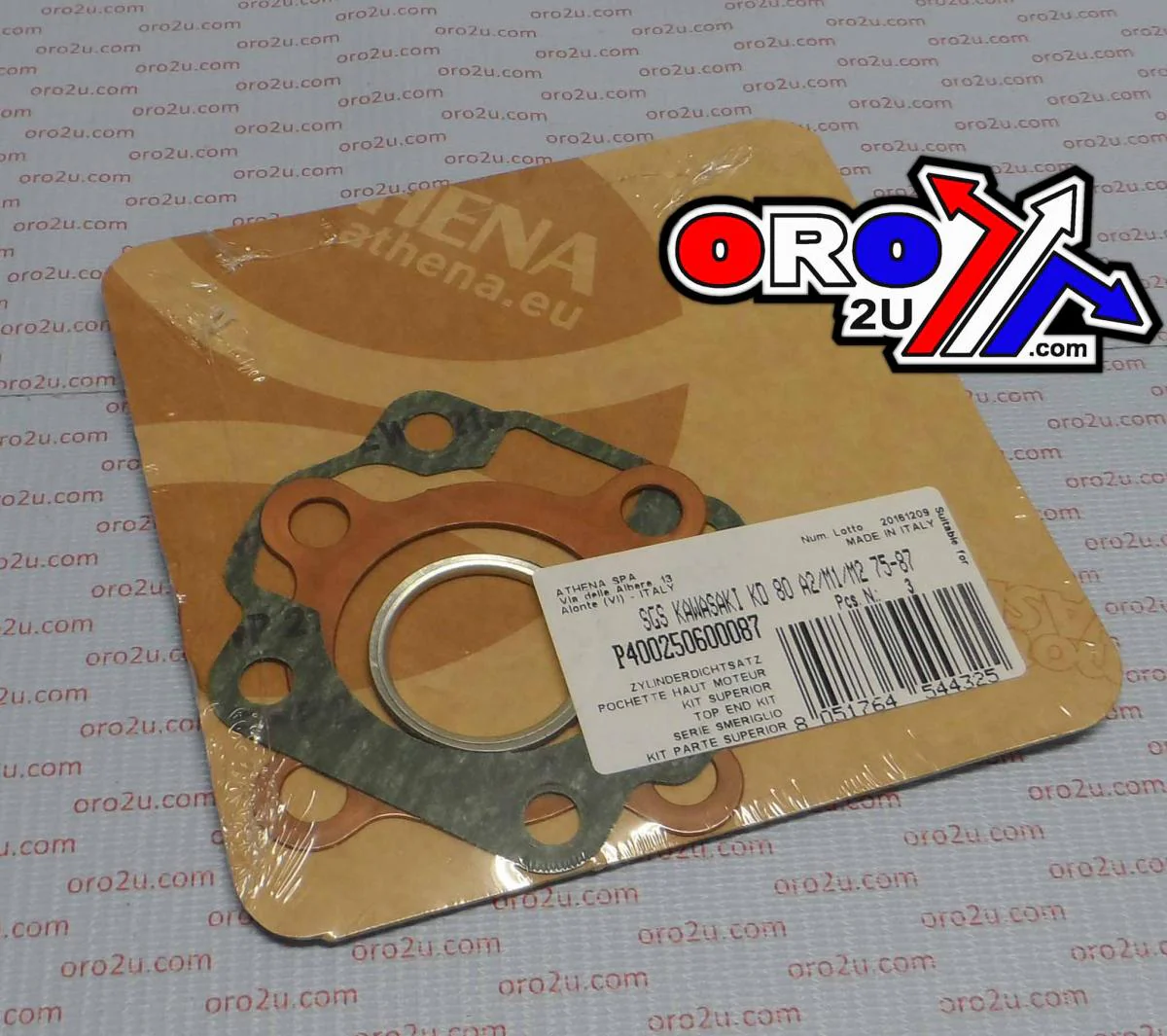 TOP END GASKET SET KAWASAKI KD 80 75-87, ATHENA P400250600087 - Image 2